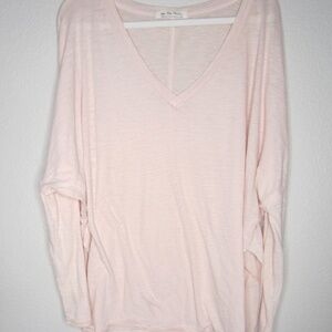 Free People / We The Free pale pink tunic - Size large
